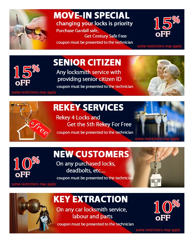 Locksmith Service Alexandria VA Alexandria, VA 703-995-0900 - coupon20-set-five